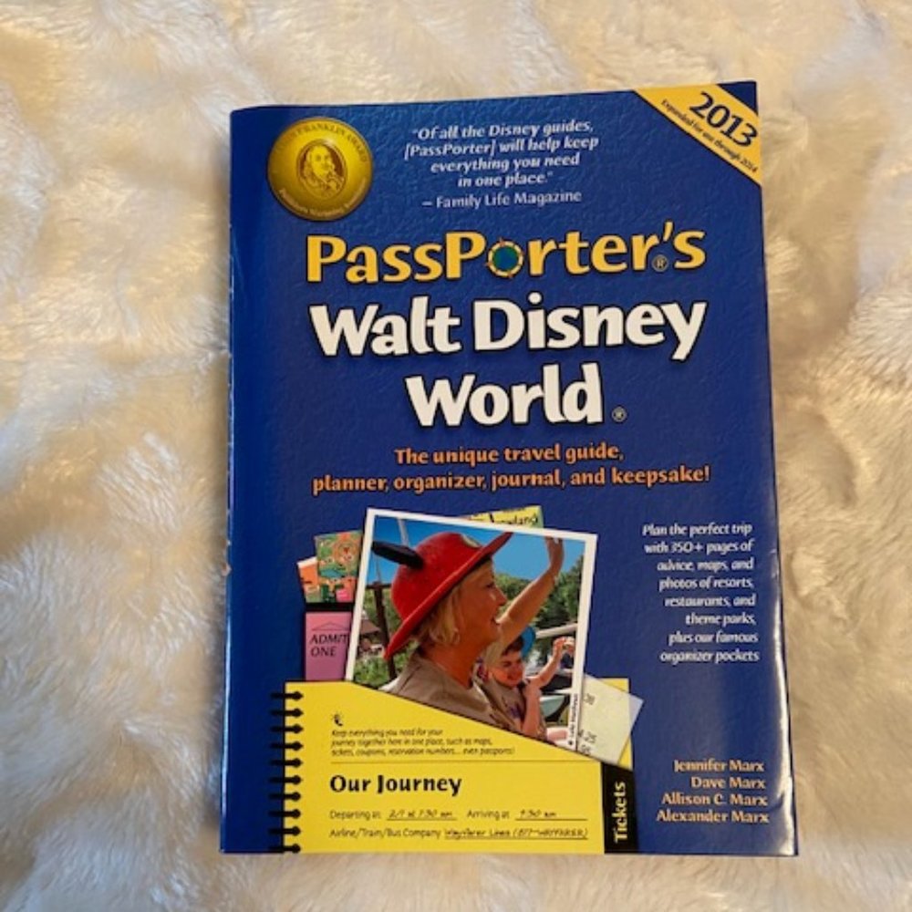 2/$35 PassPorter's Walt Disney World 2013 Guide.